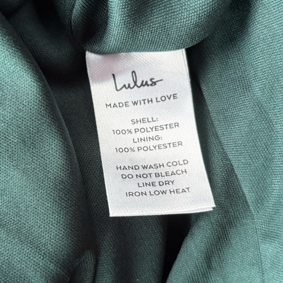 Lulus Enchanting Garden Emerald Floral Cutout Bow Strapless Maxi Dress - Picture 11 of 12